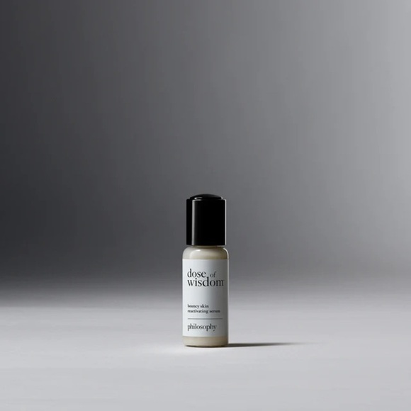Philosophy DOSE OF WISDOM™ bouncy skin reactivating serum, new. 1 fl oz - Picture 1 of 3